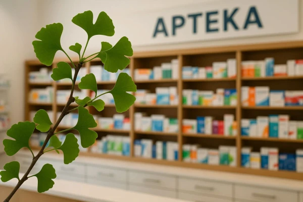 Miłorząb japoński (Ginkgo biloba) – wspiera pamięć, koncentrację i krążenie