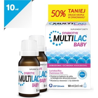 Multilac Baby Krople 2 butelki po 5 ml - zdjęcie poglądowe #2