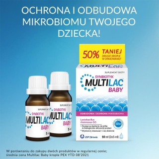 Multilac Baby Krople 2 butelki po 5 ml - zdjęcie poglądowe #7
