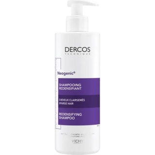 VICHY DERCOS NEOGENIC Szampon przywracający gęstość włosów, 400 ml - zdjęcie poglądowe #1