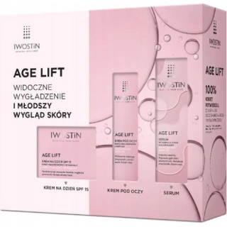 IWOSTIN AGE LIFT Zestaw Krem na dzień skóra normalna mieszana, krem pod oczy, serum - zdjęcie poglądowe #1