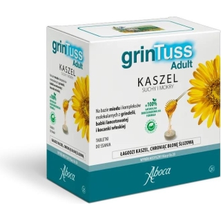 Grintuss Adult syrop KASZEL SUCHY I MOKRY 128 g - zdjęcie poglądowe #1