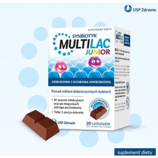 Multilac Junior czekoladka 20 sztuk - zdjęcie poglądowe #2