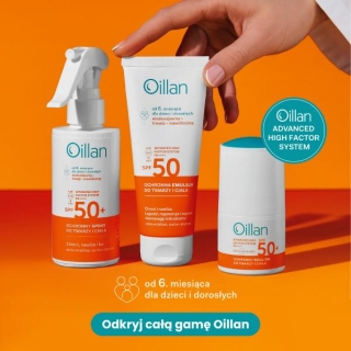 Oillan SUN Dermo-spray przeciwsłoneczny do twarzy i ciała SPF 50+ 125 ml - zdjęcie poglądowe #3