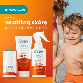 Oillan SUN Dermo-spray przeciwsłoneczny do twarzy i ciała SPF 50+ 125 ml - zdjęcie poglądowe #5