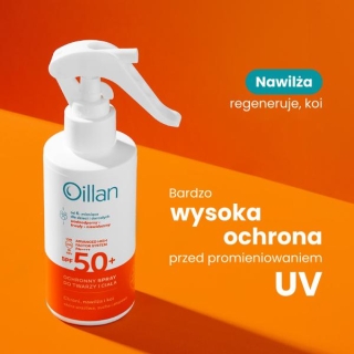 Oillan SUN Dermo-spray przeciwsłoneczny do twarzy i ciała SPF 50+ 125 ml - zdjęcie poglądowe #4