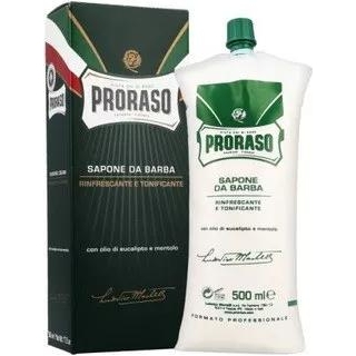 Proraso Green Eucalyptus orzeźwiający krem do golenia 500 ml - zdjęcie poglądowe #1