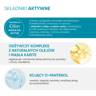 OILLAN Nawilżający Dermo-krem, 200 ml - zdjęcie poglądowe #2