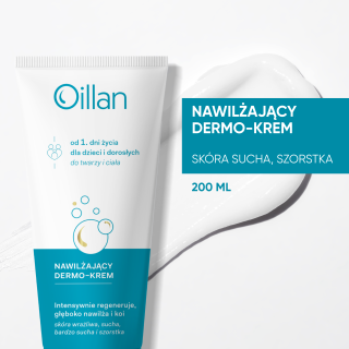OILLAN Nawilżający Dermo-krem, 200 ml - zdjęcie poglądowe #5