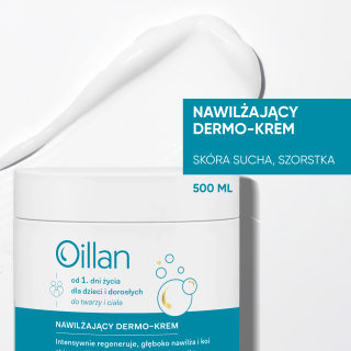 OILLAN Nawilżający Dermo-krem, 500 ml - zdjęcie poglądowe #6