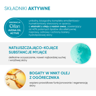 OILLAN Olejkowy żel do mycia, 750 ml - zdjęcie poglądowe #2