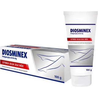 DIOSMINEX Szybka Ulga Dla Nóg Żel, 100 g - zdjęcie poglądowe #1
