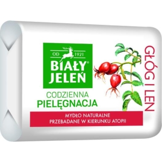 BIAŁY JELEŃ Mydło z ekstraktem z głogu Premium, 100 g - zdjęcie poglądowe #1