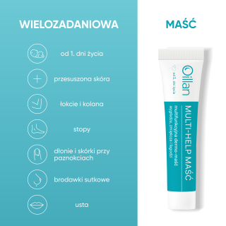 OILLAN Multi-Help Multifunkcyjna dermo-maść, 12 g - zdjęcie poglądowe #2
