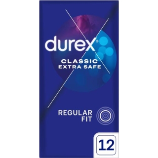 DUREX Extra Safe Prezerwatywy, 12 sztuk - zdjęcie poglądowe #1