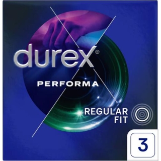 DUREX Performa Prezerwatywy, 3 sztuki - zdjęcie poglądowe #1