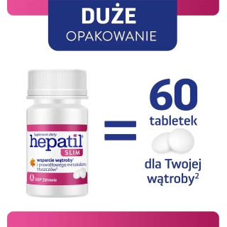 HEPATIL SLIM, 60 tabletek - zdjęcie poglądowe #6