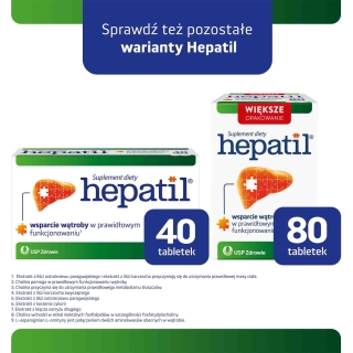 HEPATIL SLIM, 60 tabletek - zdjęcie poglądowe #4