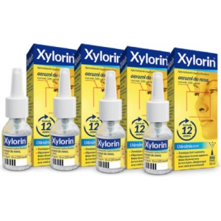 4 x XYLORIN aerozol na katar i zatkany nos, 18 ml - zdjęcie poglądowe #1