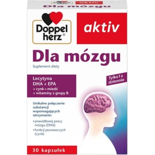 DOPPELHERZ AKTIV Dla mózgu, 30 kapsułek - zdjęcie poglądowe #1