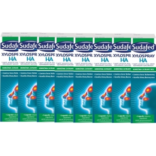 8 x SUDAFED XyloSpray HA, aerozol do nosa, 10 ml - zdjęcie poglądowe #1