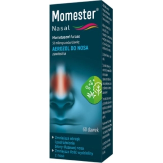 MOMESTER Nasal aeozol.do nosa 0,05mg, 60 dawek - zdjęcie poglądowe #1