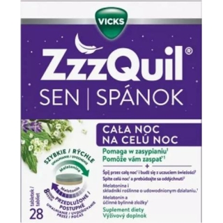 ZzzQuil Sen cała noc, 28 tabletek - zdjęcie poglądowe #1