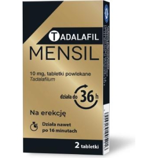 TADALAFIL MENSIL10 mg, 2 tabletki - zdjęcie poglądowe #1