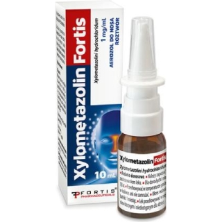 Xylometazolin Fortis aerozol do nosa 1mg/ml, 10 ml - zdjęcie poglądowe #1