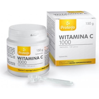 PROTEGO Witamina C 1000, 150 g - zdjęcie poglądowe #1