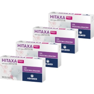 4 x Hitaxa Fast 5mg 10 tabletek - zdjęcie poglądowe #1