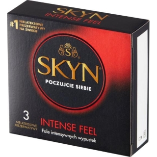 SKYN Intense Feel prezerwatywy, 3 sztuki - zdjęcie poglądowe #1