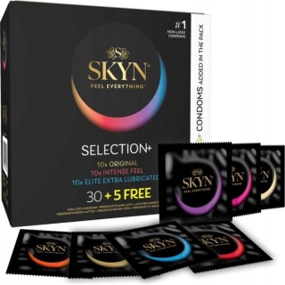 SKYN Selection+ prezerwatywy, 35 sztuk - zdjęcie poglądowe #1