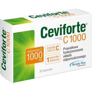 CEVIFORTE C 1000, 30 kapsułek - zdjęcie poglądowe #1