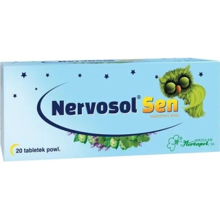 NERVOSOL Sen, 20 tabletek - zdjęcie poglądowe #1