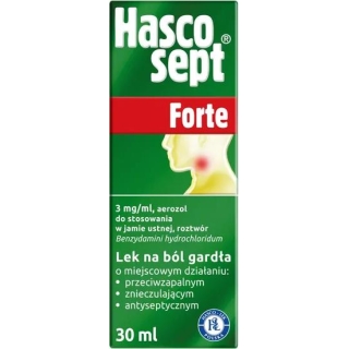 HASCOSEPT Forte aerozol 3mg/ml, 30 ml - zdjęcie poglądowe #1