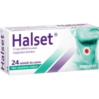 HALSET tabletki do ssania 1,5mg, 24 sztuki - zdjęcie poglądowe #1