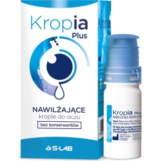 KROPIA Plus krople do oczu nawilżające, 10 ml - zdjęcie poglądowe #1