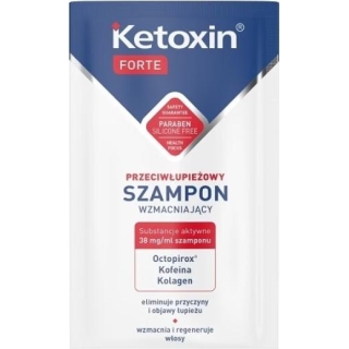 KETOXIN Forte Szampon przeciwłupieżowy saszetki, 6 ml - zdjęcie poglądowe #1