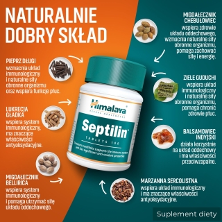 HIMALAYA Septilin, 100 tabletek - zdjęcie poglądowe #3