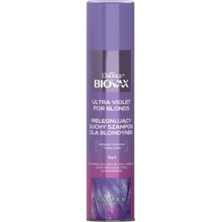 BIOVAX Glamour ultra violet for blond suchy szampon, 200 ml - zdjęcie poglądowe #1