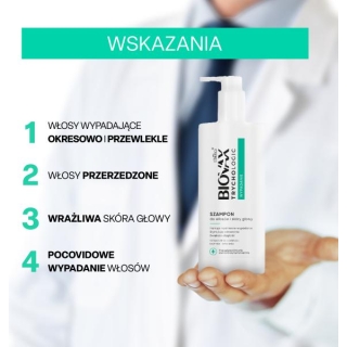 BIOVAX Trychologic wypadanie szampon do włosów, 200 ml - zdjęcie poglądowe #4