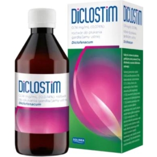 DICLOSTIM płyn do płukania jamy ustnej i gardła, 150 ml - zdjęcie poglądowe #1