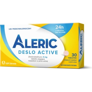 ALERIC Deslo Active 5mg, 30 tabletek - zdjęcie poglądowe #1