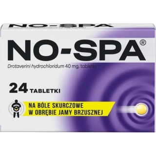 NO-SPA 40 mg, 24 tabletki - zdjęcie poglądowe #1