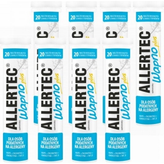 8 x Allertec wapno plus 20 tabletek musujących - zdjęcie poglądowe #1