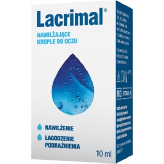 LACRIMAL Krople do oczu nawilżające, 10 ml - zdjęcie poglądowe #1