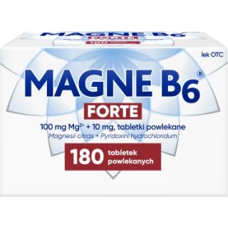 MAGNE B6 Forte, 180 tabletek - zdjęcie poglądowe #1