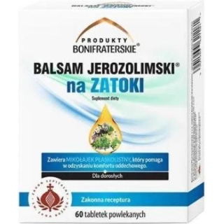 Balsam Jerozolimski na zatoki, 60 tabletek - zdjęcie poglądowe #1