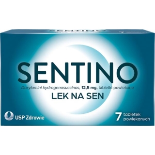 SENTINO 12,5 mg, 7 tabletek - zdjęcie poglądowe #1